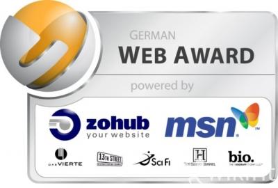 Wikifit beim German Web Award