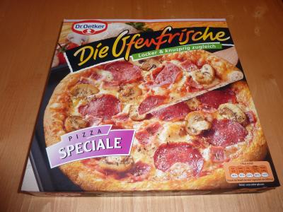 Die Ofenfrische, Pizza Speciale