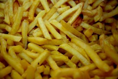 Pommes Frites frittiert