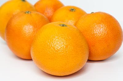 Orange, frisch