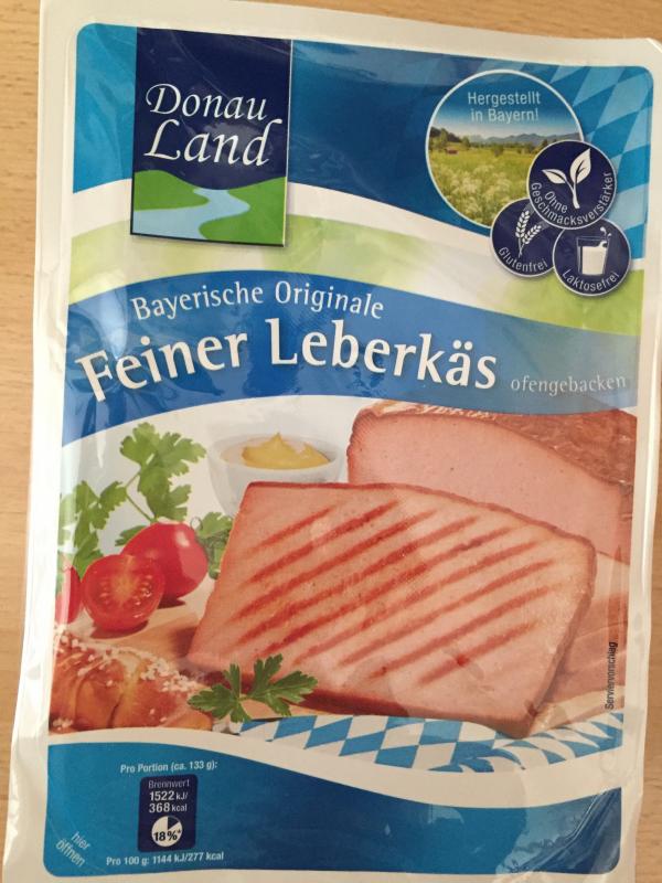 Bayerische Originale feiner Leberkäs, ofengebacken