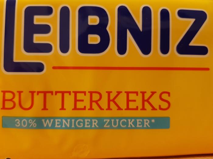 Butterkeks 30 % weniger Zucker