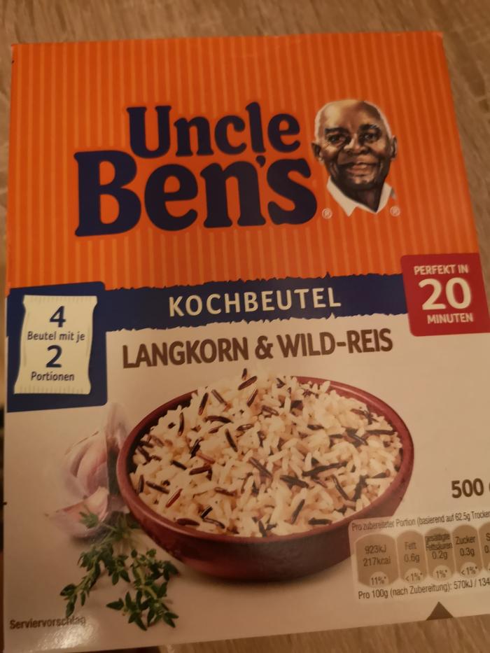Langkorn und Wild Reis