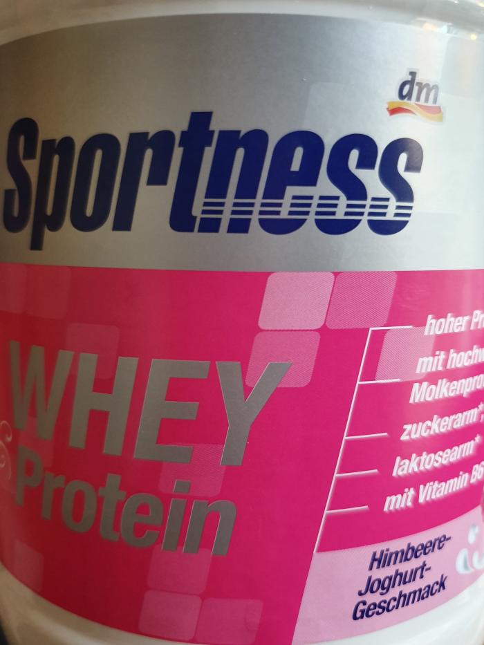 whey Protein Himbeer Joghurt