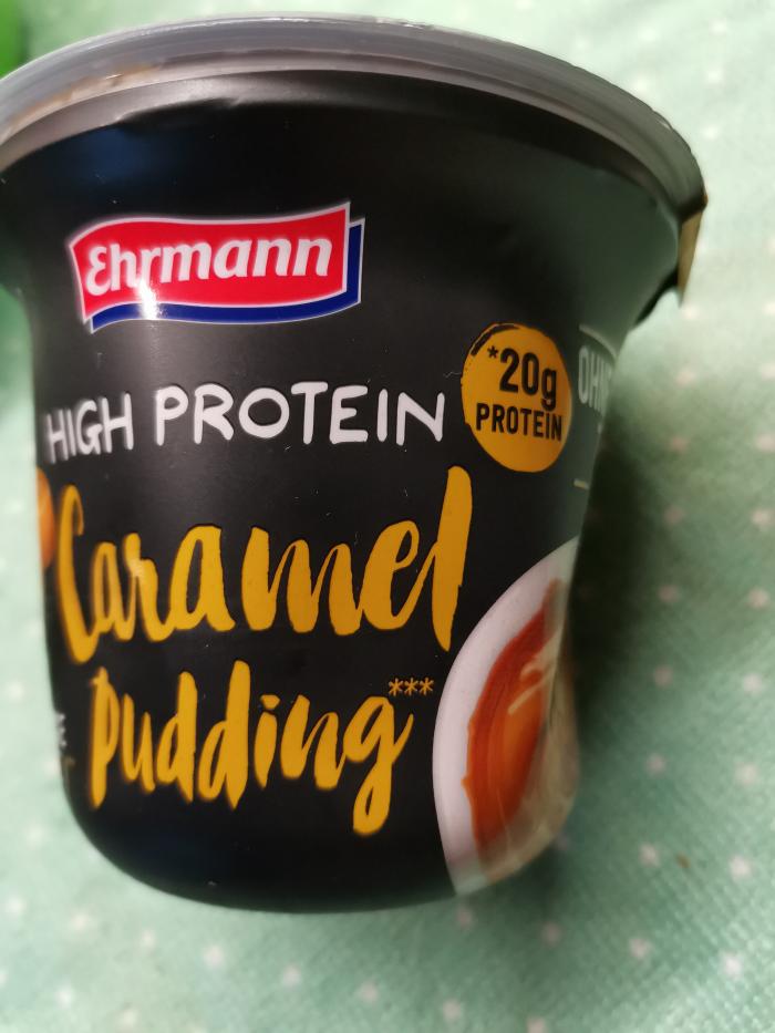 High Protein Caramel Pudding