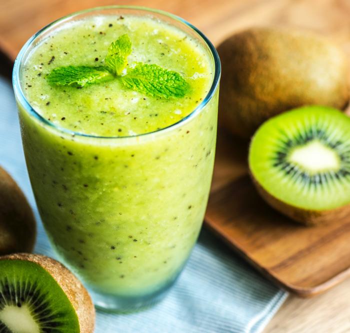 Kiwi-Bananen Smoothie